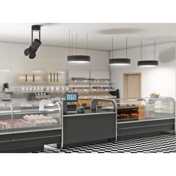 Vitrină frigorifică orizontală cu geam telescopic  LCCT Catania REM 1,25