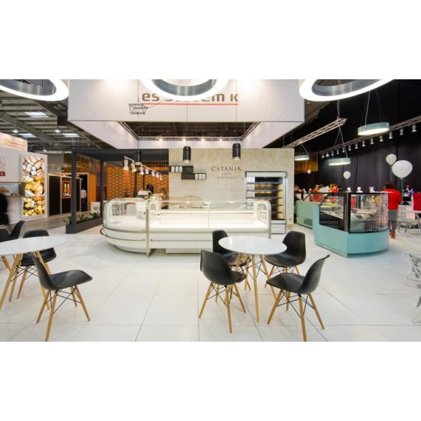 Vitrină frigorifică orizontală cu geam telescopic  LCCT Catania REM 1,25