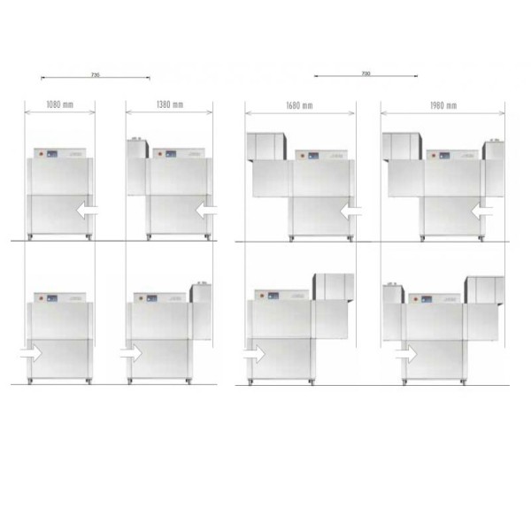 Mașină de spălat vase Compact  RX 101 E