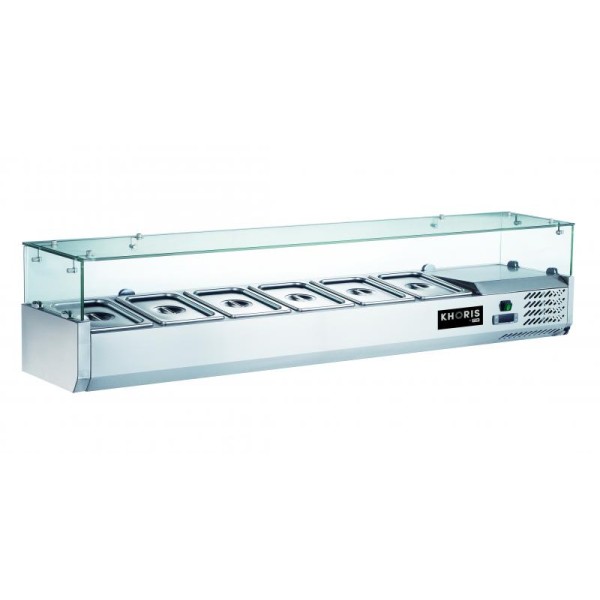 Vitrină frigorifică ingrediente  KH-VRX1800/380