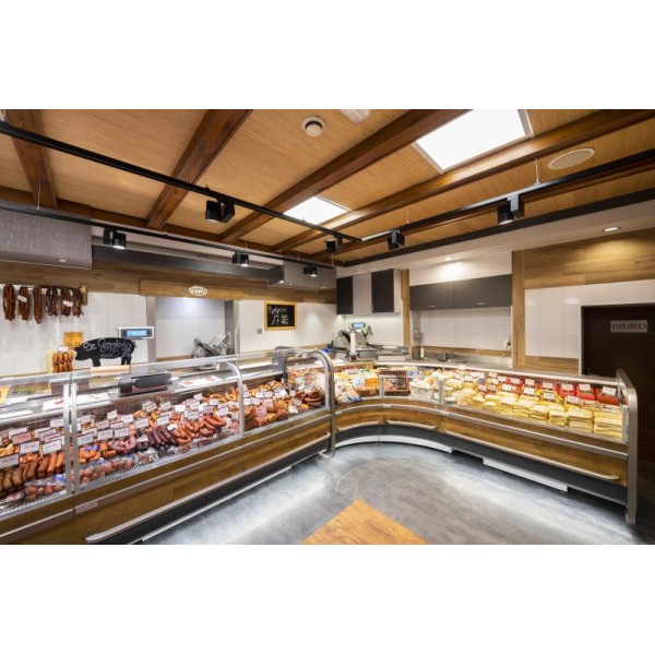 Vitrină frigorifică orizontală cu geam telescopic  LCCT Catania REM 1,25