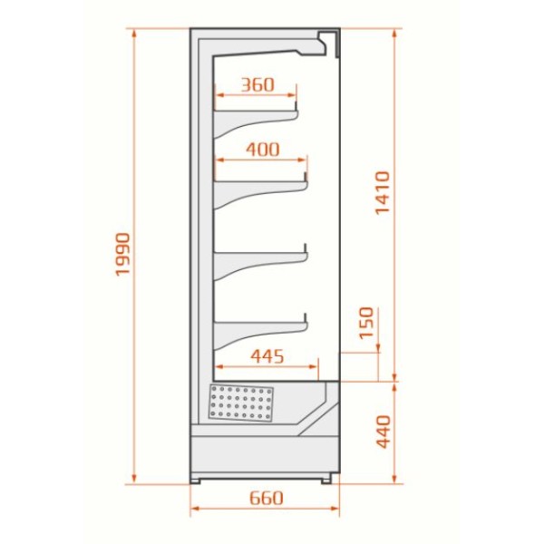 Raft frigorific  RCS Scorpion 66.199 1,25