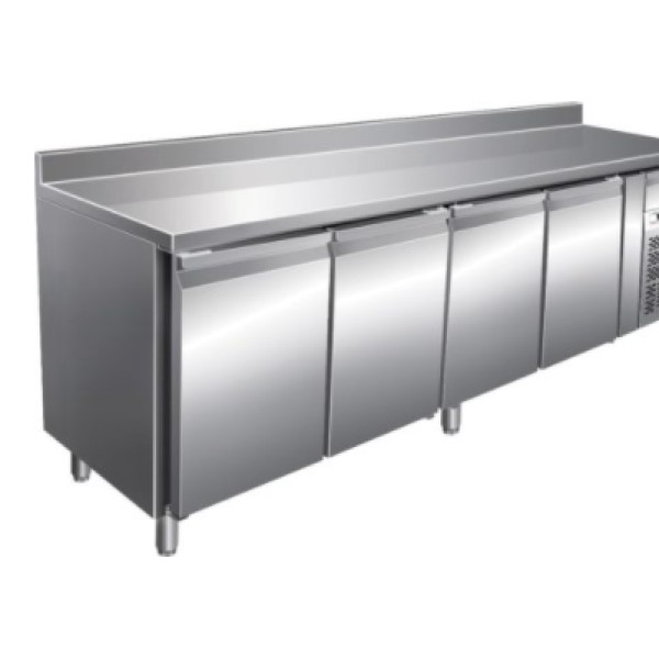 Masă frigorifică cu 4 uși și rebord  KH-GN4200TN