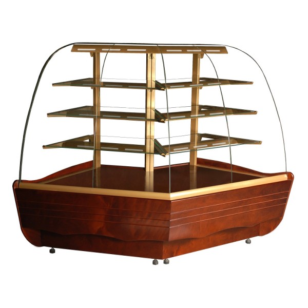 Vitrină neutră de prezentare  C-1 BL 90/NE BELLISSIMA