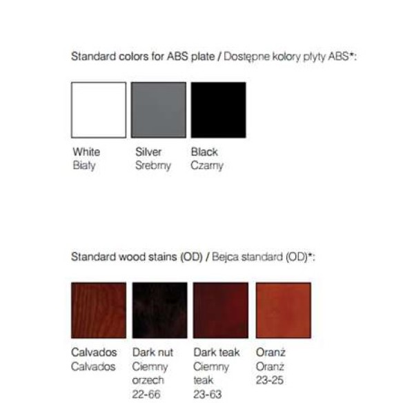 Vitrină de cofetărie neutră  C-1 CL 60/NE CARMELLA