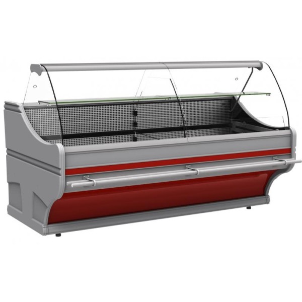 Vitrină frigorifică orizontală cu geam curbat  WCh-6/1B-2,0/1,1 WEGA (V)