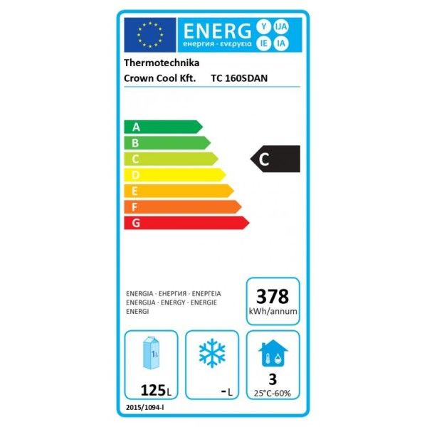 Frigider  Dulap frigorific  TC 160SDAN (J-160 SD)