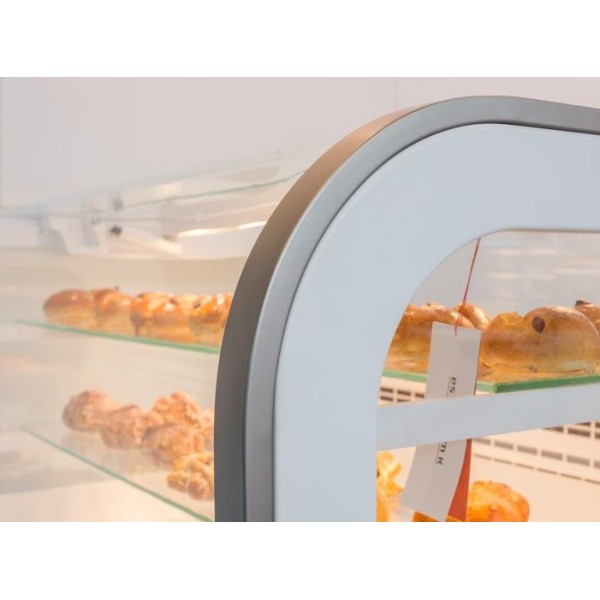 Vitrină frigorifică orizontală cu geam telescopic  LCCT Catania REM 1,875