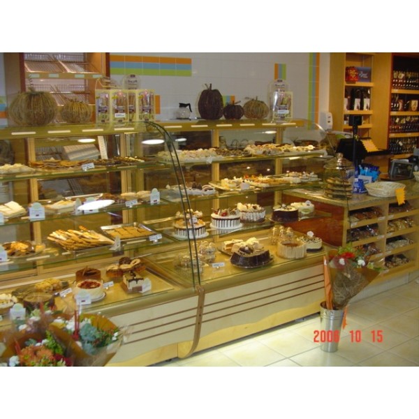 Vitrină neutră de prezentare  C-1 BL 90/NE BELLISSIMA